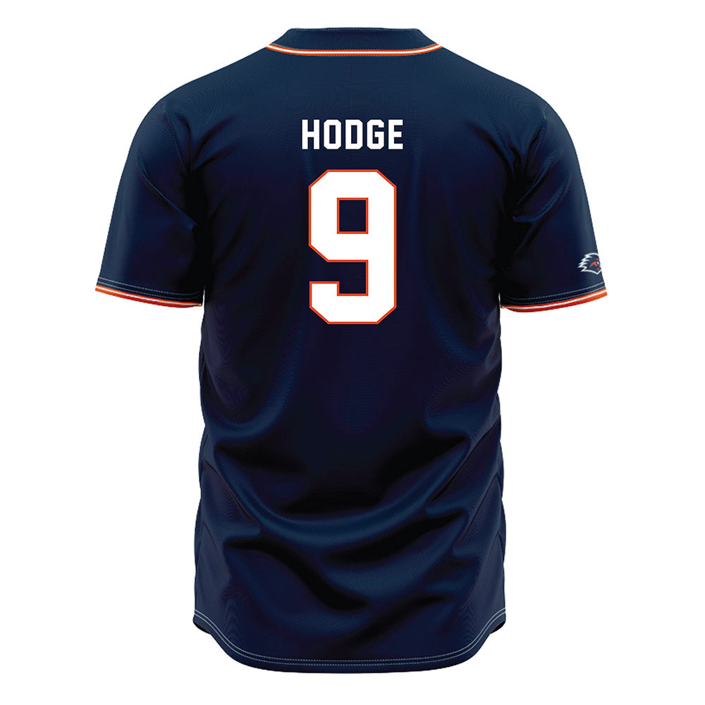 UTSA - NCAA Baseball : Ty Hodge - Navy Jersey-1