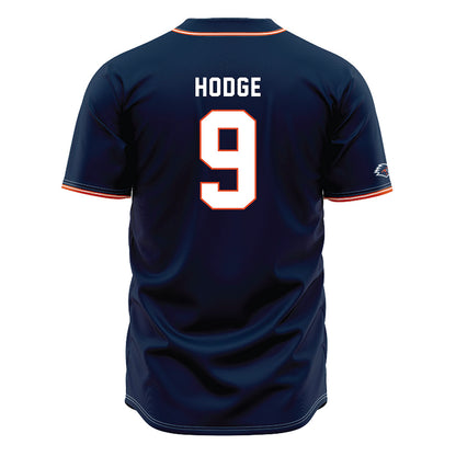 UTSA - NCAA Baseball : Ty Hodge - Navy Jersey-1