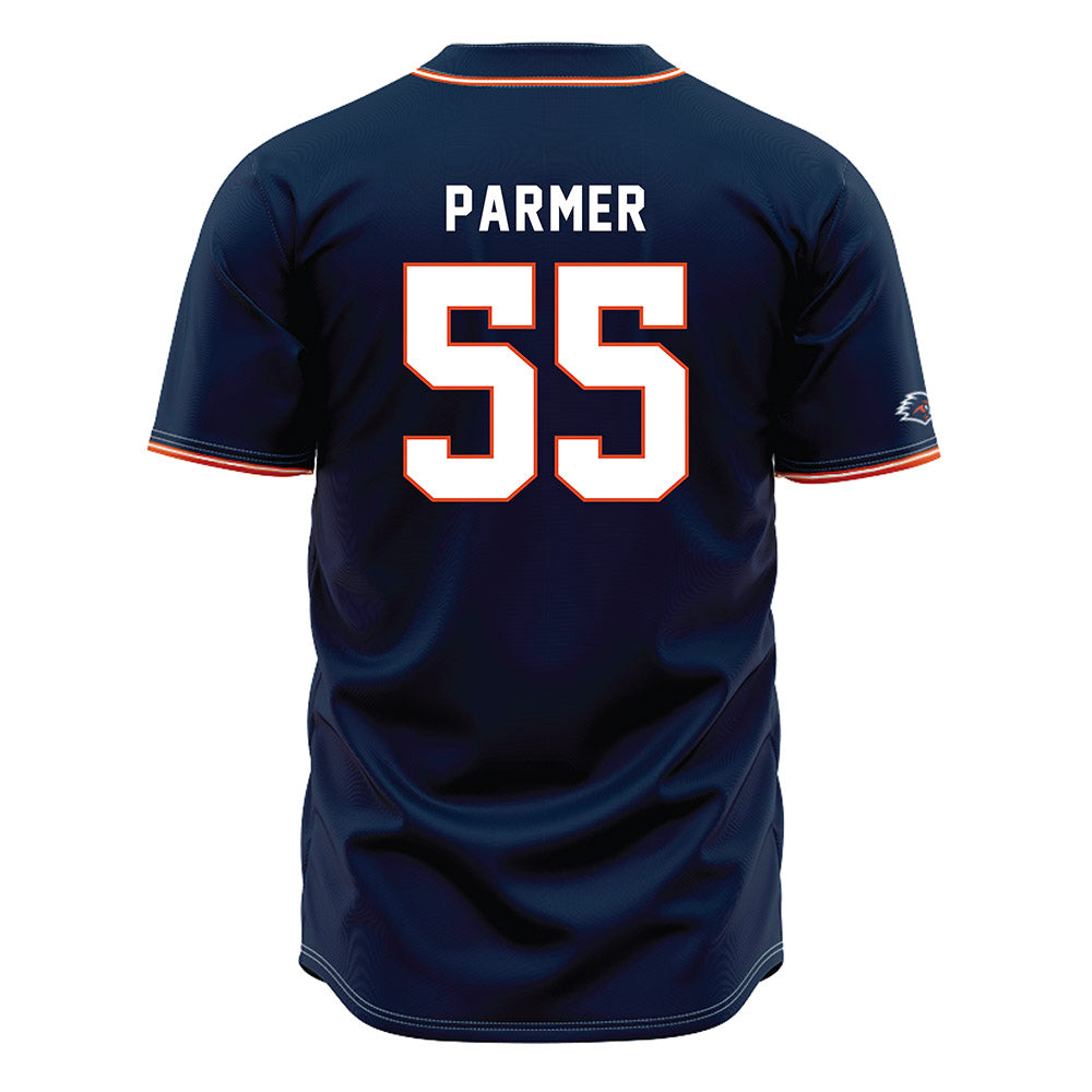 UTSA - NCAA Baseball : Broc Parmer - Navy Jersey-1