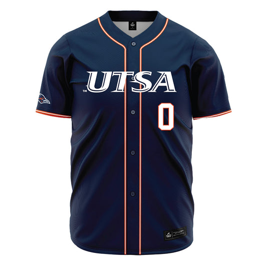 UTSA - NCAA Baseball : Ryley Chapman - Navy Jersey-0