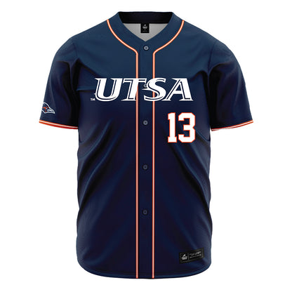 UTSA - NCAA Baseball : Kyle Sonduck - Navy Jersey-0