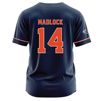 UTSA - NCAA Softball : Taryn Madlock - Navy Jersey-1