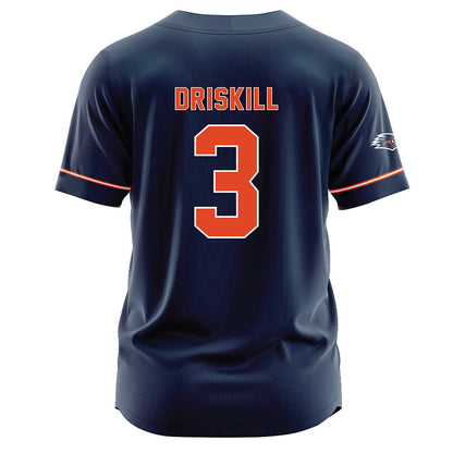UTSA - NCAA Softball : Caylee Driskill - Navy Jersey-1