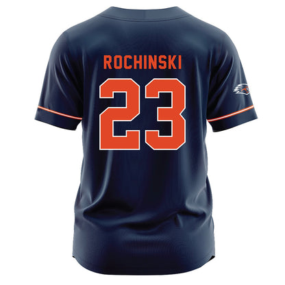 UTSA - NCAA Softball : Kalee Rochinski - Navy Jersey-1