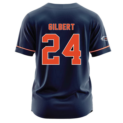 UTSA - NCAA Softball : Jamie Gilbert - Navy Jersey-1