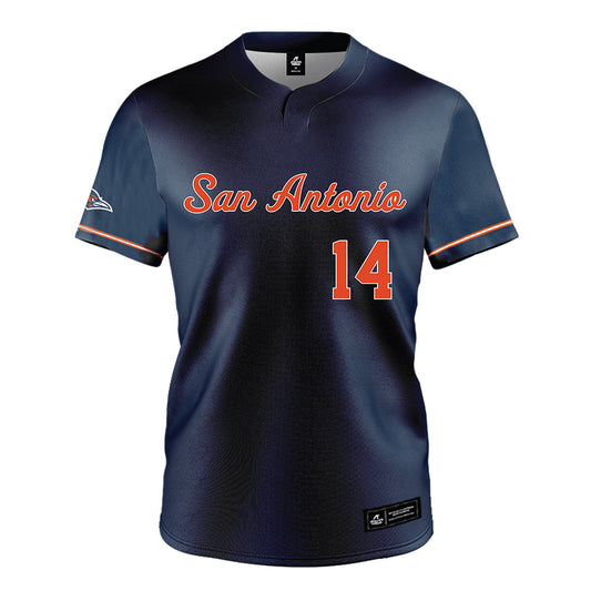 UTSA - NCAA Softball : Taryn Madlock - Navy Jersey-0