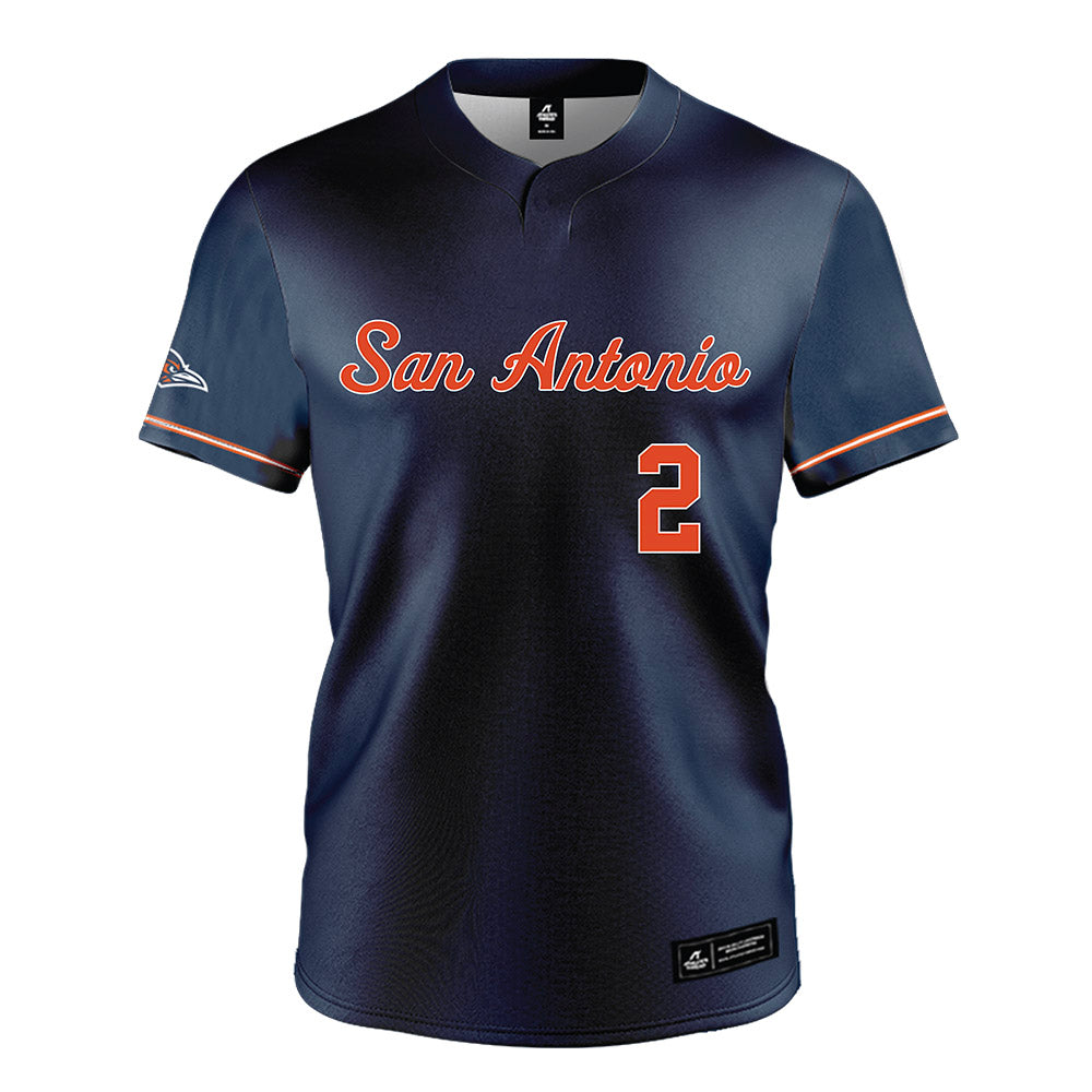 UTSA - NCAA Softball : Sydney McReynolds - Navy Jersey-0