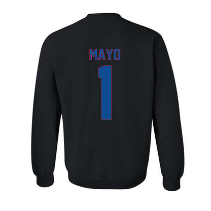 DePaul - NCAA Women's Basketball : Aizhanique Mayo - Vintage Shersey Crewneck Sweatshirt-1