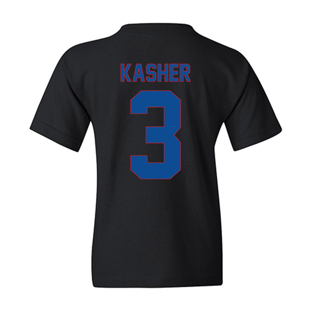 DePaul - NCAA Men's Basketball : Nate Kasher - Vintage Shersey Youth T-Shirt-1
