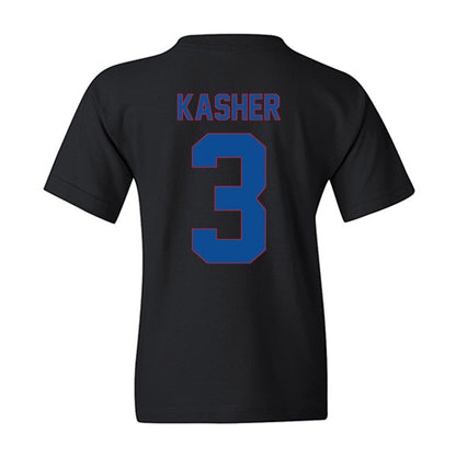 DePaul - NCAA Men's Basketball : Nate Kasher - Vintage Shersey Youth T-Shirt-1