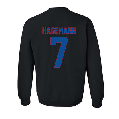 DePaul - NCAA Women's Basketball : Devin Hagemann - Vintage Shersey Crewneck Sweatshirt-1