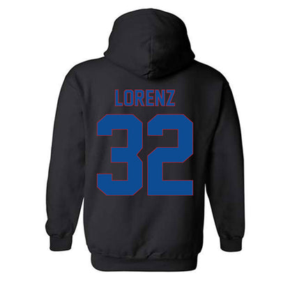 DePaul - NCAA Men's Basketball : Jeremy Lorenz - Vintage Shersey Hooded Sweatshirt-1
