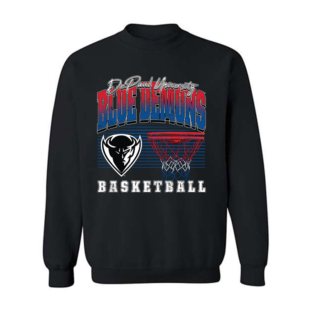 DePaul - NCAA Women's Basketball : Devin Hagemann - Vintage Shersey Crewneck Sweatshirt-0