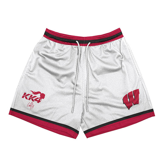 Wisconsin - NCAA Women's Ice Hockey : Caroline Harvey - Shorts-0