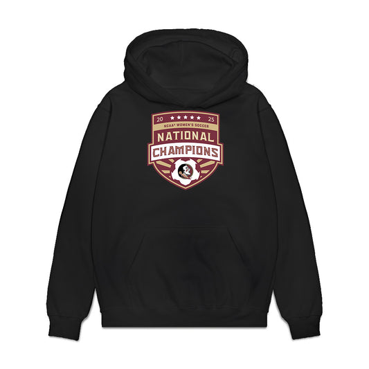 FSU - NCAA Women's Soccer : NCAA® 2025 National Champions Roster Premium Hooded Sweatshirt-0