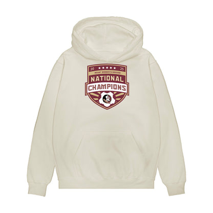 FSU - NCAA Women's Soccer : NCAA® 2025 National Champions Roster Premium Hooded Sweatshirt-0