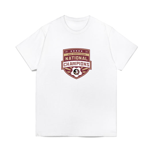 FSU - NCAA Women's Soccer : NCAA® 2025 National Champions Roster Comfort Colors T-Shirt-0