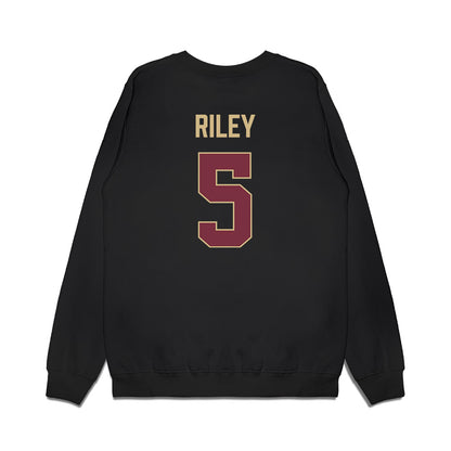 FSU - NCAA Women's Soccer : Giana Riley - NCAA® 2025 National Champions Premium Crewneck Sweatshirt-1