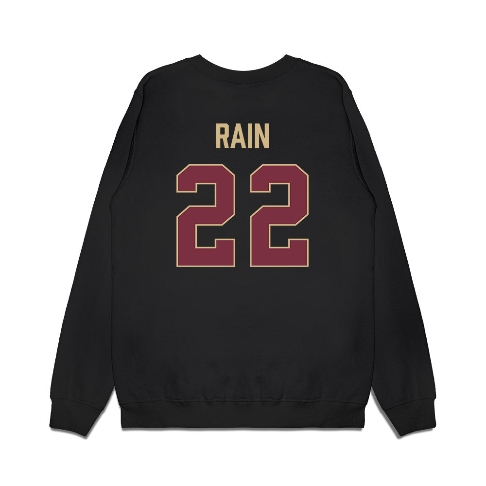FSU - NCAA Women's Soccer : Claire Rain - NCAA® 2025 National Champions Premium Crewneck Sweatshirt-1
