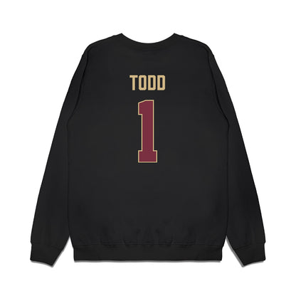 FSU - NCAA Women's Soccer : Adelyn Todd - NCAA® 2025 National Champions Premium Crewneck Sweatshirt-1