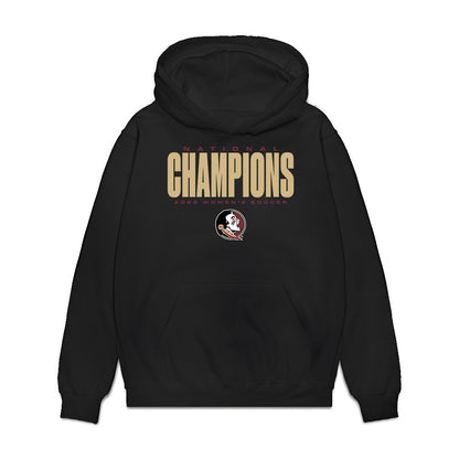 FSU - NCAA Women's Soccer : Amelia Van Zanten - NCAA® 2025 National Champions Premium Hooded Sweatshirt-0