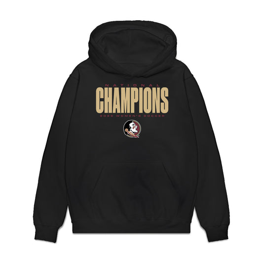 FSU - NCAA Women's Soccer : Solai Washington - NCAA® 2025 National Champions Premium Hooded Sweatshirt-0
