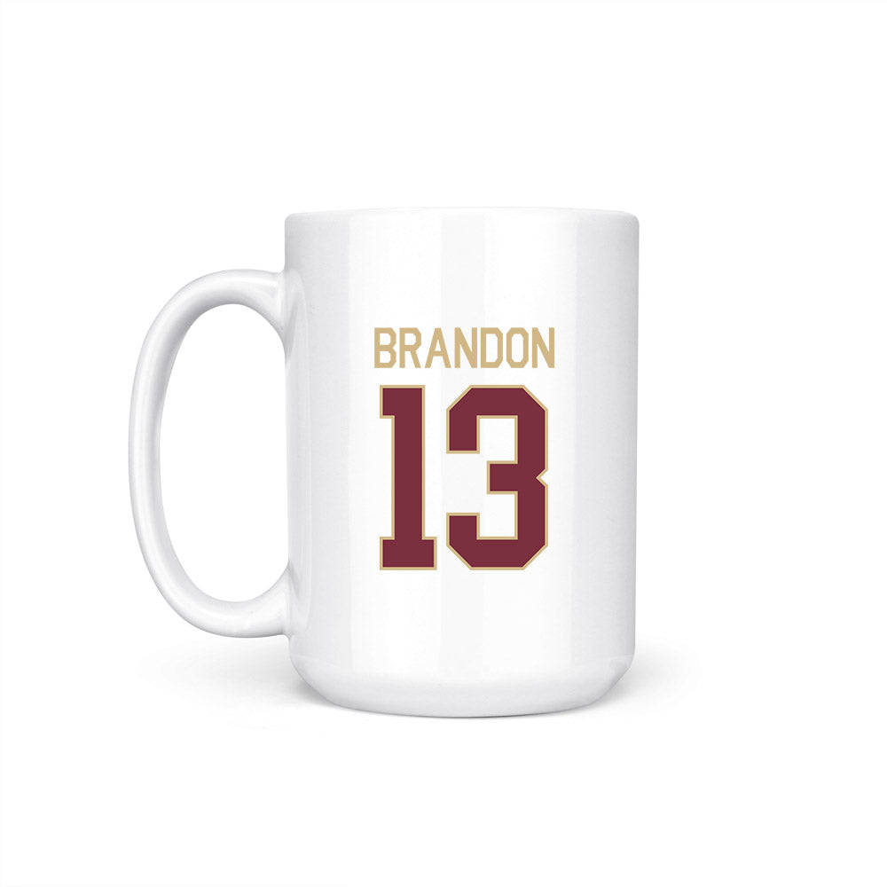 FSU - NCAA Women's Soccer : Mya Brandon - NCAA® 2025 National Champions Coffee Mug-1