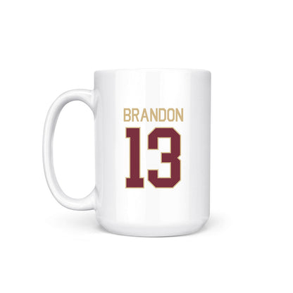 FSU - NCAA Women's Soccer : Mya Brandon - NCAA® 2025 National Champions Coffee Mug-1