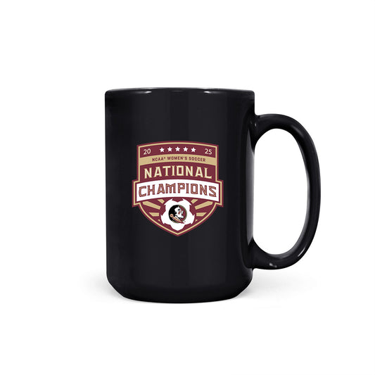 FSU - NCAA Women's Soccer : Mya Brandon - NCAA® 2025 National Champions Coffee Mug-0