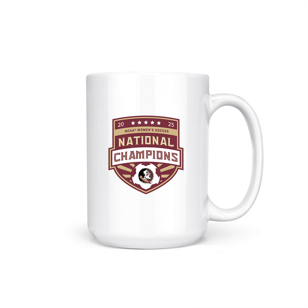 FSU - NCAA Women's Soccer : Wrianna Hudson - NCAA® 2025 National Champions Coffee Mug-0