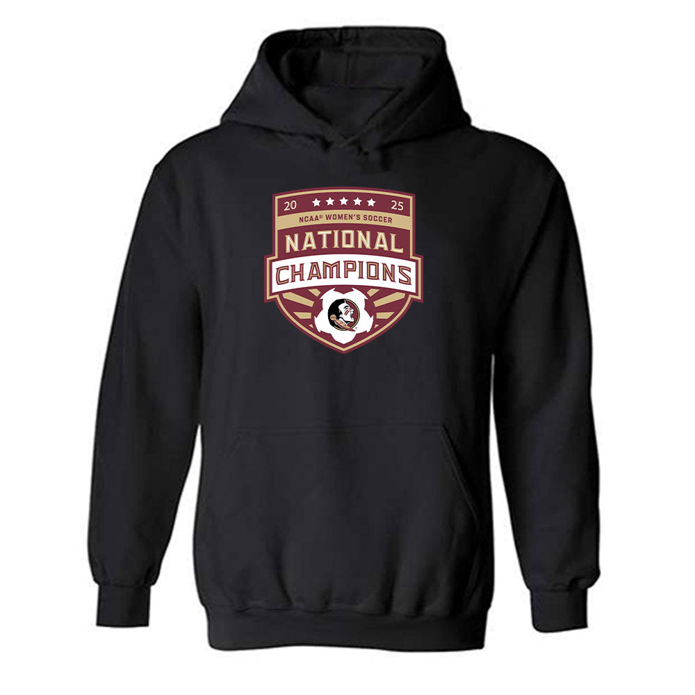 FSU - NCAA Women's Soccer : Nyanya Touray - NCAA® 2025 National Champions Hooded Sweatshirt-0