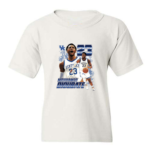 Kentucky - NCAA Men's Basketball : Mouhamed Dioubate - Collage Youth T-Shirt-0