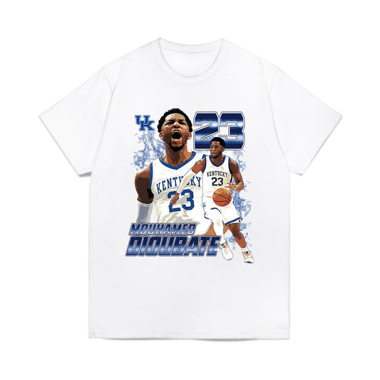 Kentucky - NCAA Men's Basketball : Mouhamed Dioubate - Collage Comfort Colors T-Shirt-0