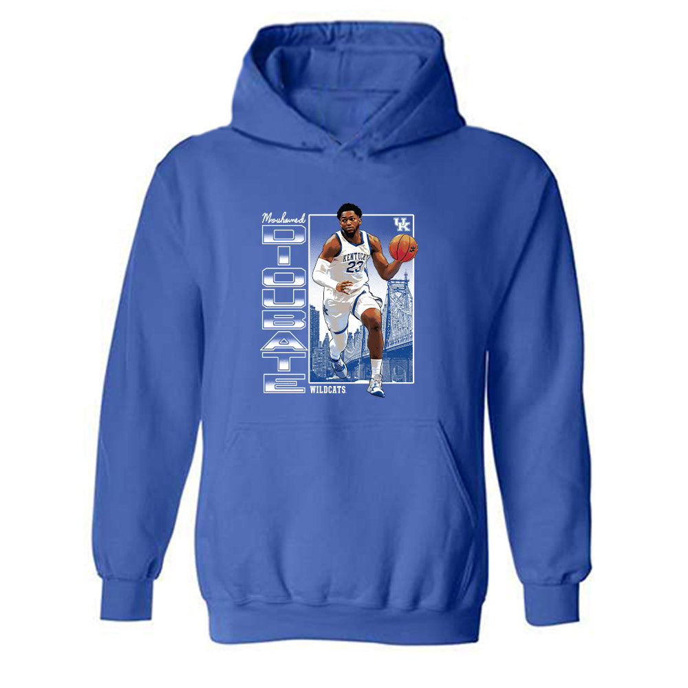 Kentucky - NCAA Men's Basketball : Mouhamed Dioubate - Graphic Hooded Sweatshirt-0