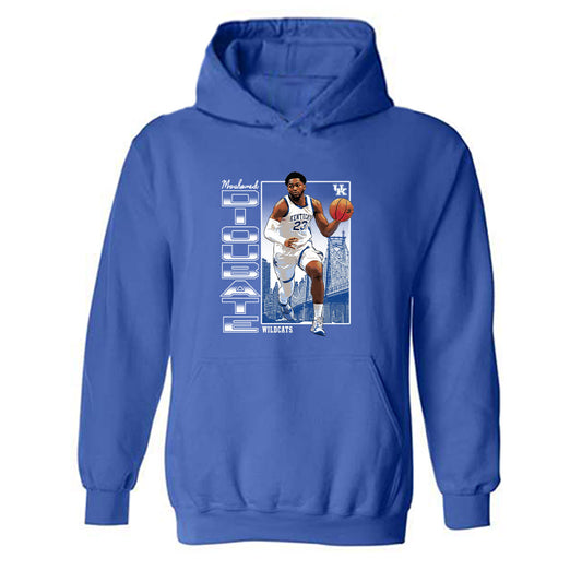 Kentucky - NCAA Men's Basketball : Mouhamed Dioubate - Graphic Hooded Sweatshirt-0