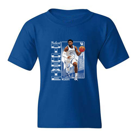 Kentucky - NCAA Men's Basketball : Mouhamed Dioubate - Graphic Youth T-Shirt-0