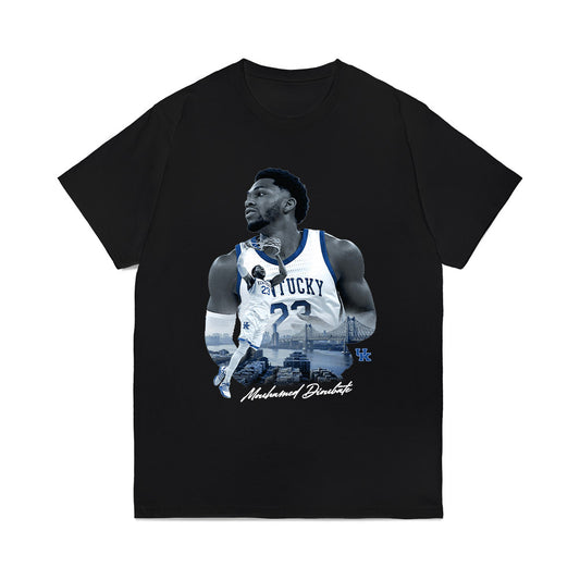 Kentucky - NCAA Men's Basketball : Mouhamed Dioubate - Graphic Comfort Colors T-Shirt-0