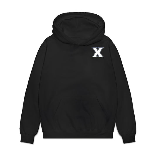 Xavier - NCAA Men's Basketball : Tre Carroll - Collage Premium Hooded Sweatshirt-0