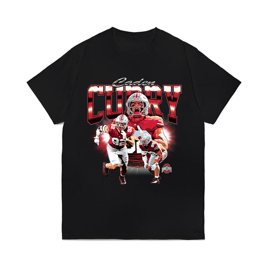 Ohio State - NCAA Football : Caden Curry - Collage Comfort Colors T-Shirt-0