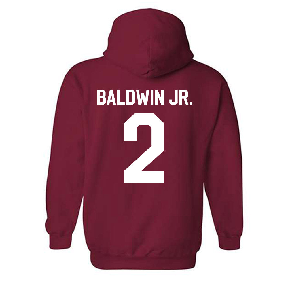 Indiana - NCAA Football : Byron Baldwin Jr. - We're In Shersey Hooded Sweatshirt-1