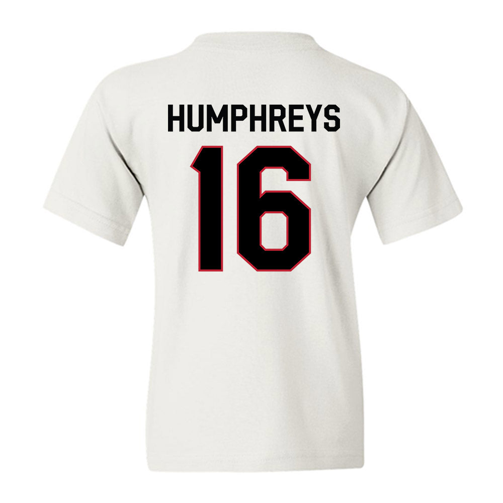 Georgia - NCAA Football : London Humphreys - We're In Youth T-Shirt-1