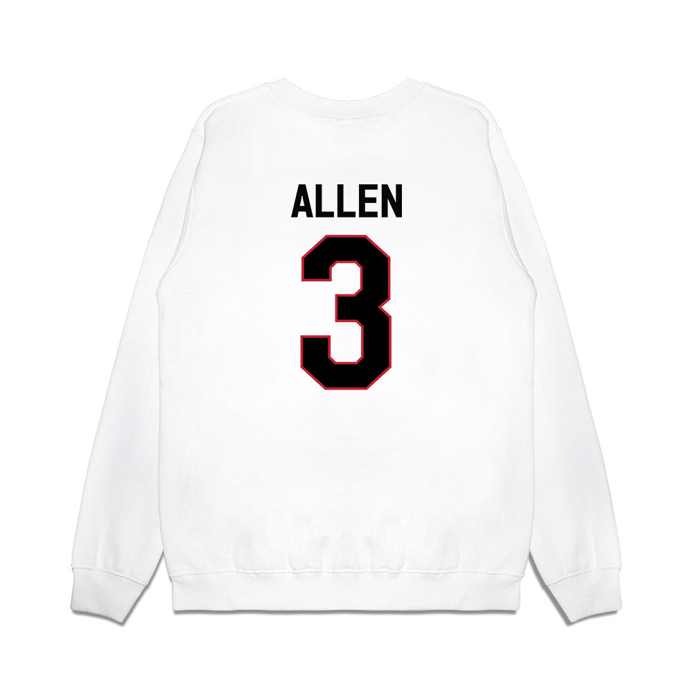 Georgia - NCAA Football : CJ Allen - We're In Premium Crewneck Sweatshirt-1