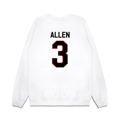 Georgia - NCAA Football : CJ Allen - We're In Premium Crewneck Sweatshirt-1