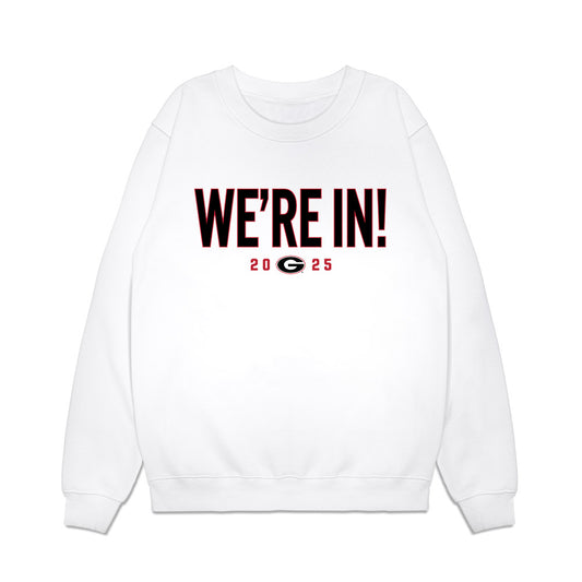 Georgia - NCAA Football : Zachariah Branch - We're In Premium Crewneck Sweatshirt-0
