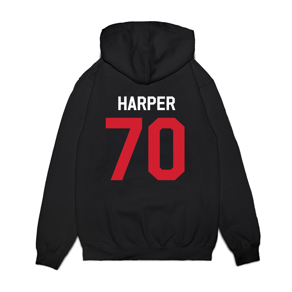 Ole Miss - NCAA Football : Devin Harper - We're In Premium Hooded Sweatshirt-1