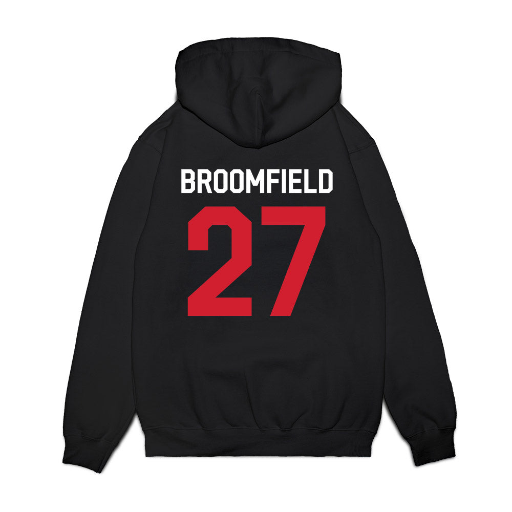 Ole Miss - NCAA Football : Pat Broomfield - We're In Premium Hooded Sweatshirt-1