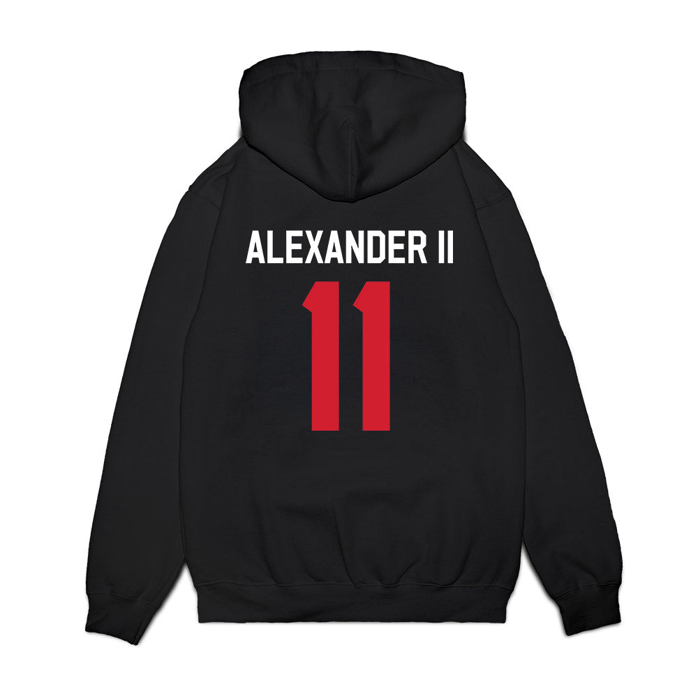Ole Miss - NCAA Football : Hilton Deuce Alexander II - We're In Premium Hooded Sweatshirt-1