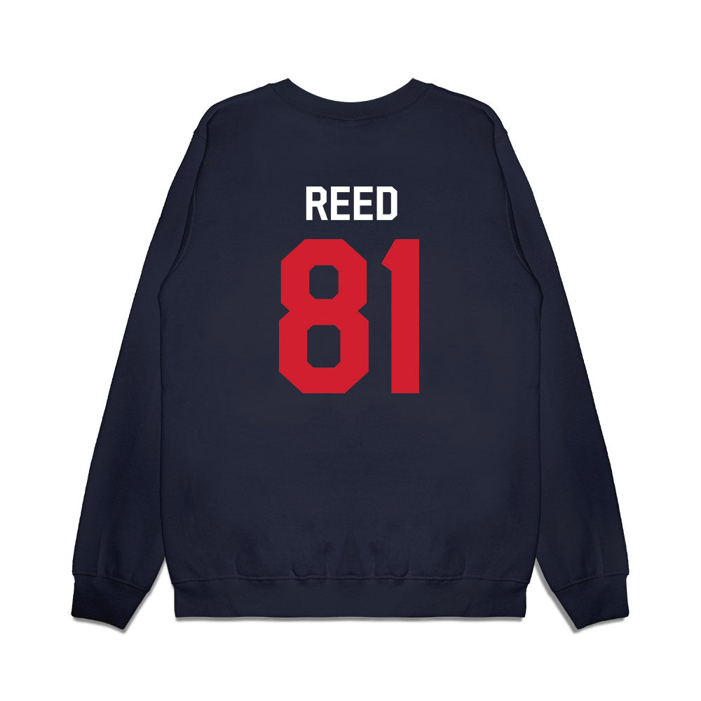 Ole Miss - NCAA Football : Samari Reed - We're In Premium Crewneck Sweatshirt-1