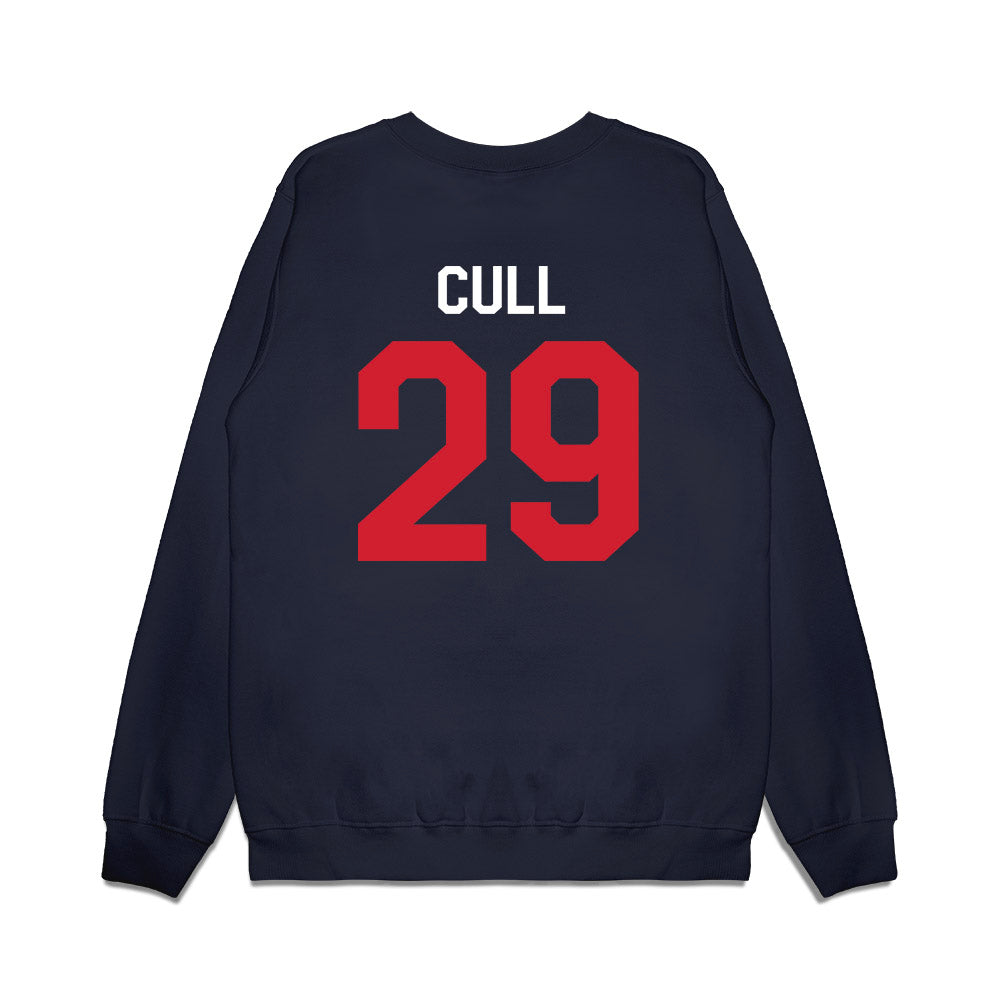 Ole Miss - NCAA Football : Nick Cull - We're In Premium Crewneck Sweatshirt-1