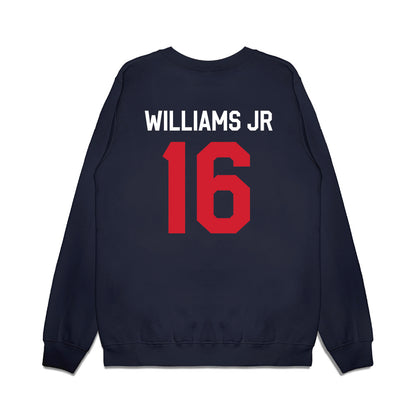 Ole Miss - NCAA Football : Wydett Williams Jr - We're In Premium Crewneck Sweatshirt-1